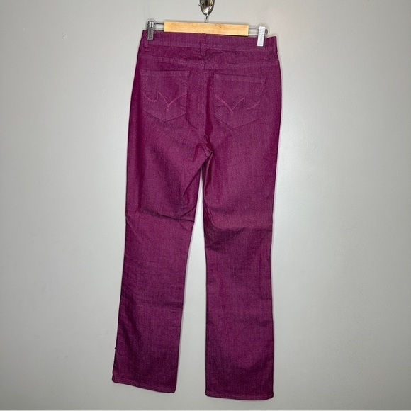 DG2 by Diane Gilman magenta Bootcut jeans - Picture 4 of 4